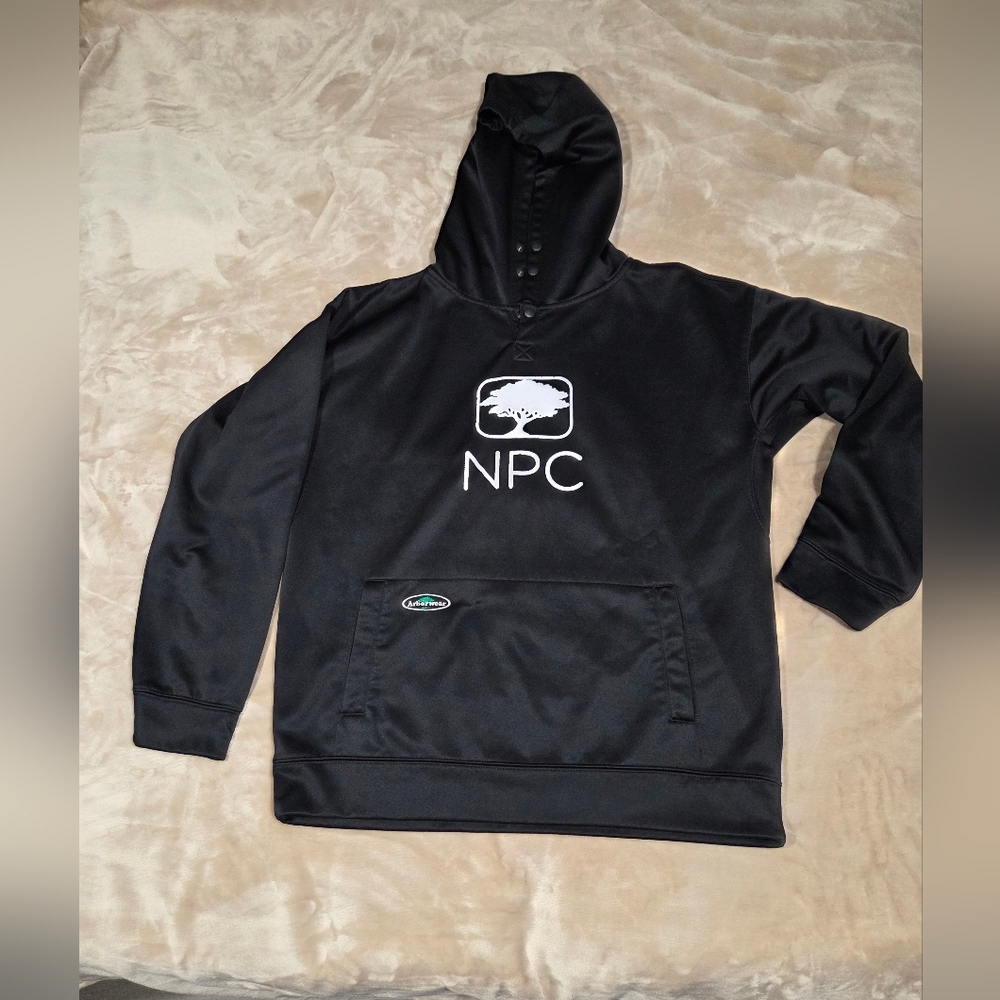 Arborwear hoodie with NPC initials